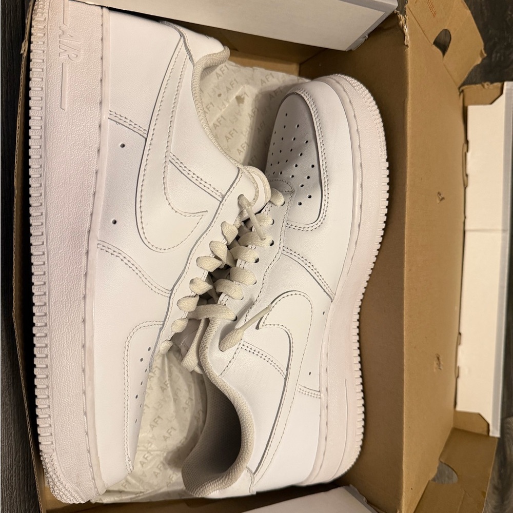 Nike White Low-Top Sneakers